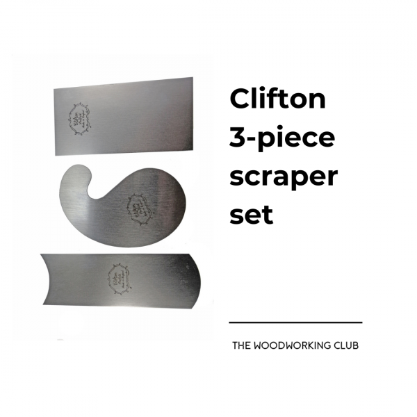 Clifton 3-piece scraper set