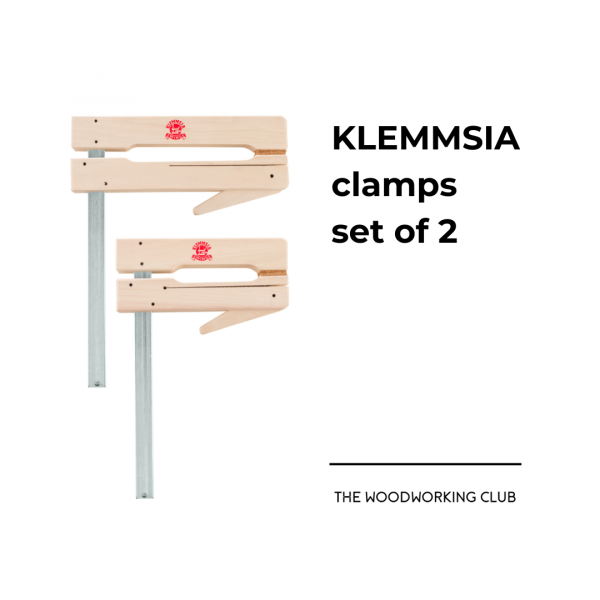 The Woodworking Club Klemmsia Clamps (sets of 2)