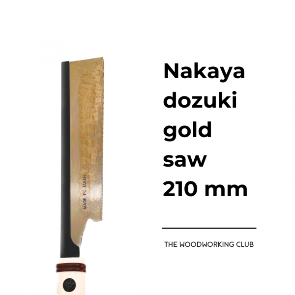 The Woodworking Club Nakaya Dozuki Gold Saw 210 mm