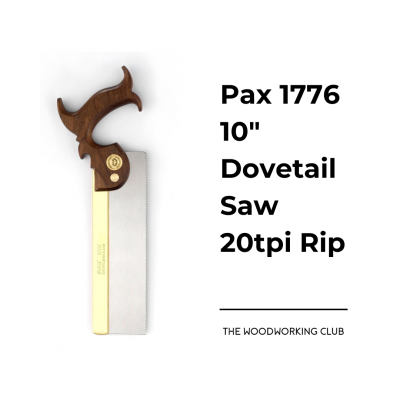 PAX 1776 10 Dovetail Saw 20tpi Rip