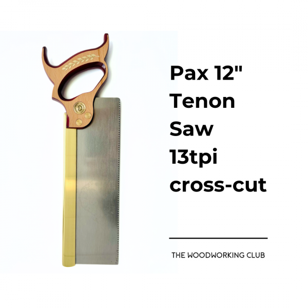 Pax 12″ Tenon Saw 13tpi cross-cut