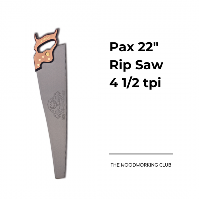 Pax 22 Rip Saw 4 12 tpi