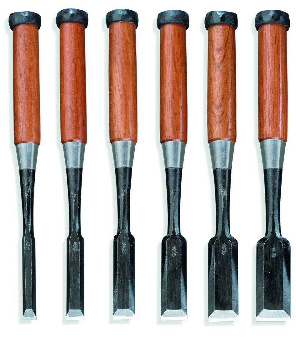 Oire Nomi Japanese Chisels, Set Of 6 • The Woodworking Club