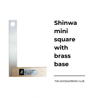 Shinwa mini square with brass base