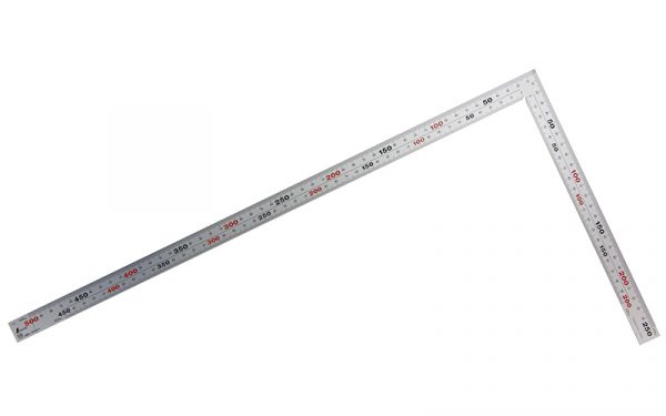 Shinwa Japanese square 50 cm, with 8 scales