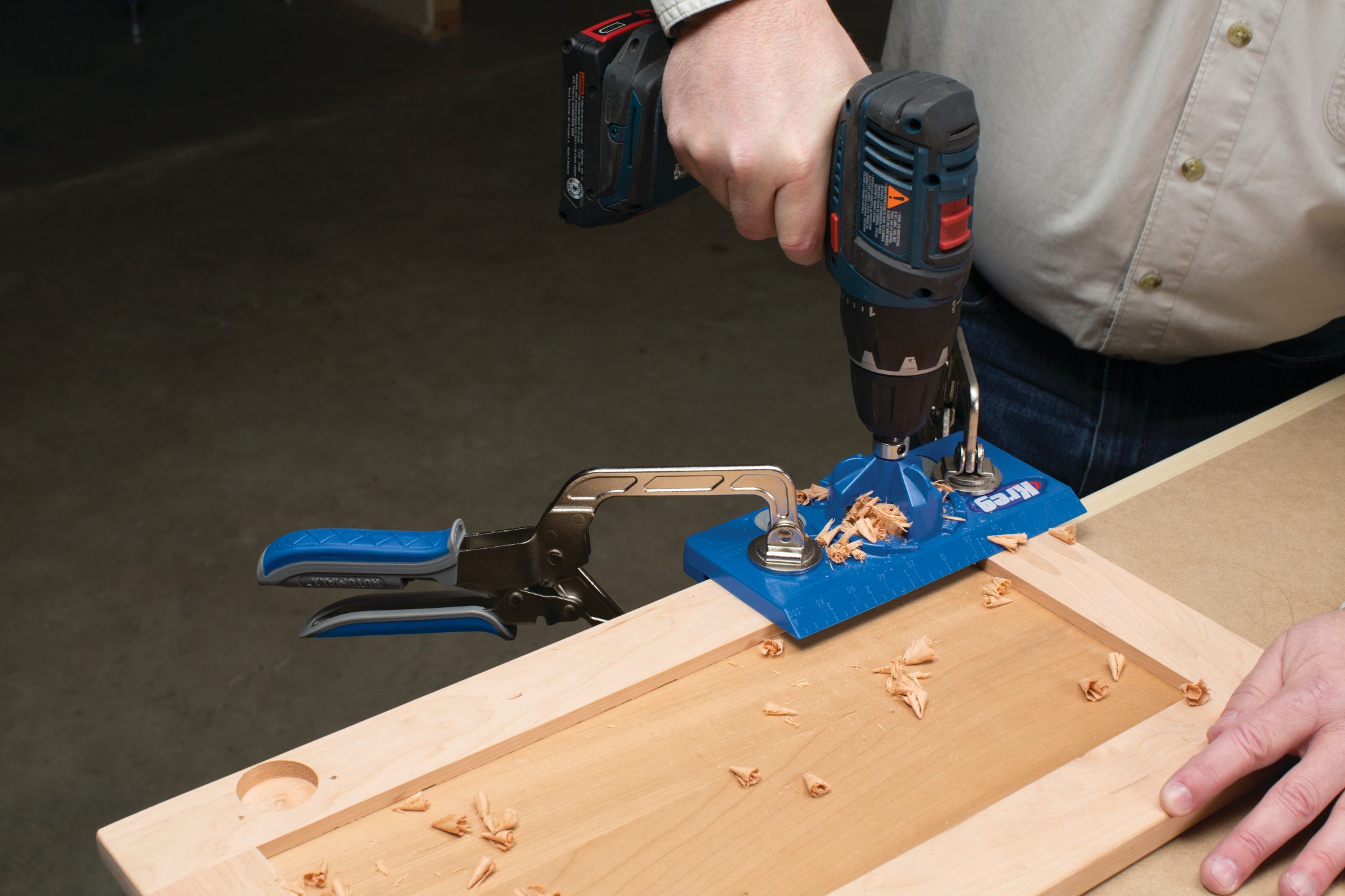 KREG Concealed Hinge Jig • The Woodworking Club