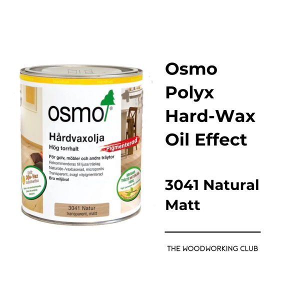 Osmo Polyx Hard-Wax Oil Effect – 3041 Natural Matt