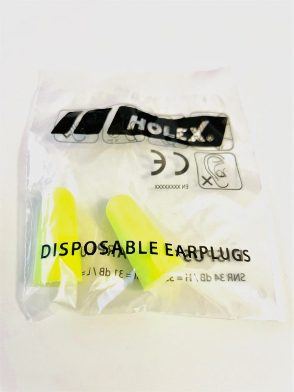 Holex ear plugs packed individually