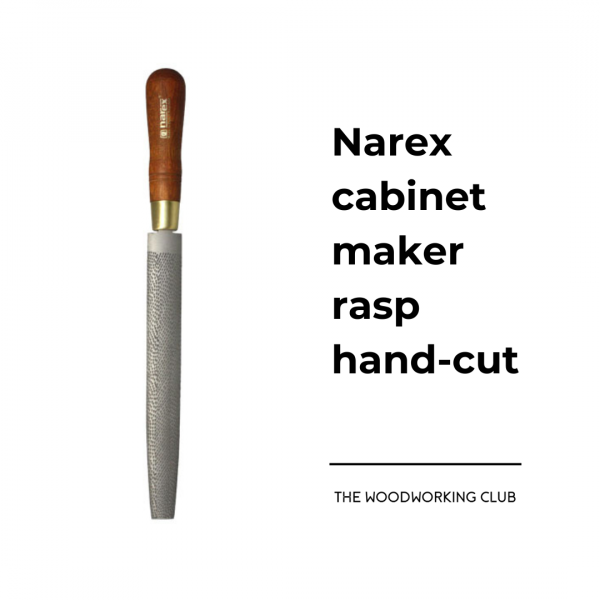 Narex cabinet maker rasp hand cut