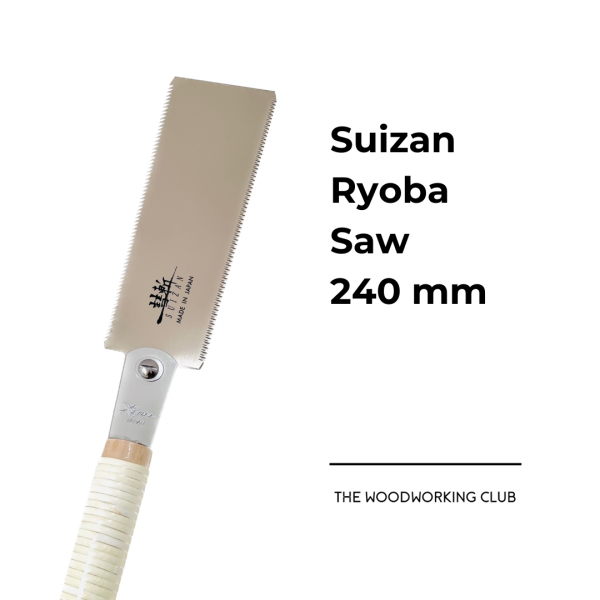 The Woodworking Club SUIZAN Ryoba Saw 240 mm