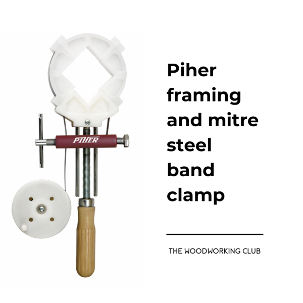 Piher framing and mitre steel band clamp