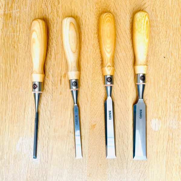 The Woodworking Club Narex Richter bevel-edge chisels – set of 4