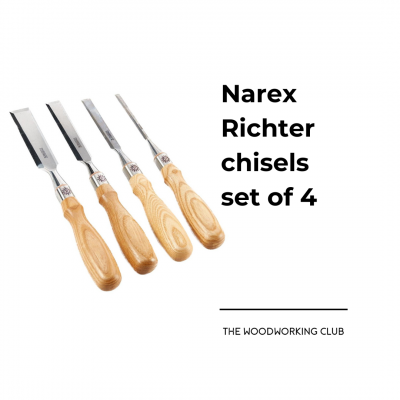 Narex Richter chisels set of 4