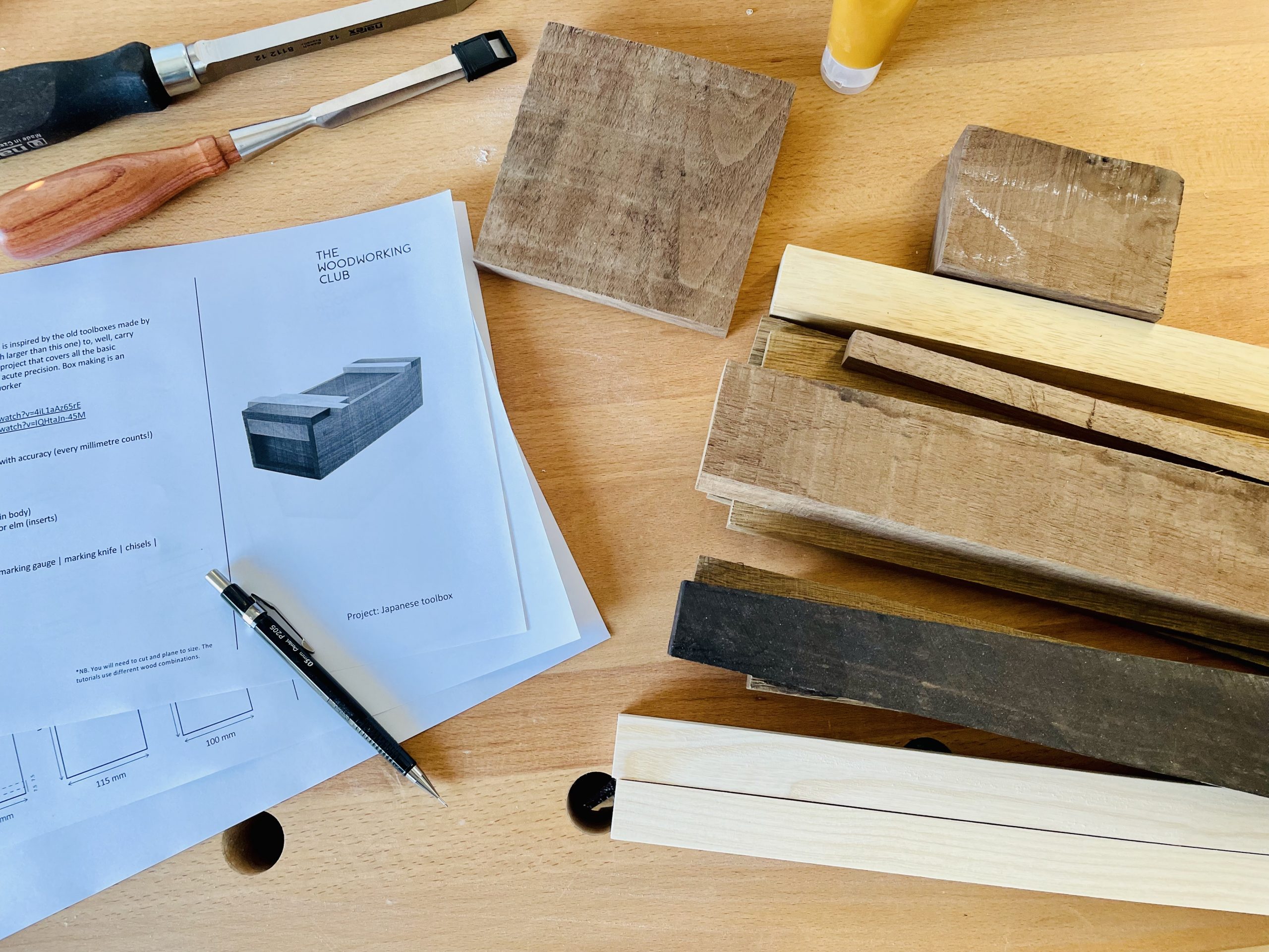 Timber For Woodworking Project: Japanese Toolbox • The Woodworking