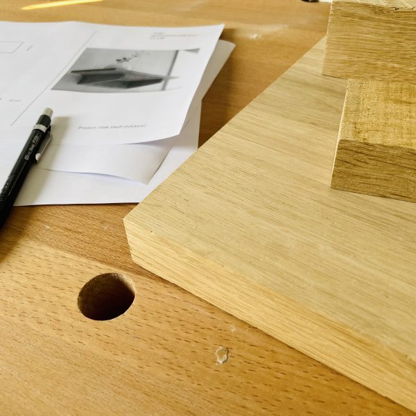 Timber for Woodworking Project Oak shelf (Ishitani)