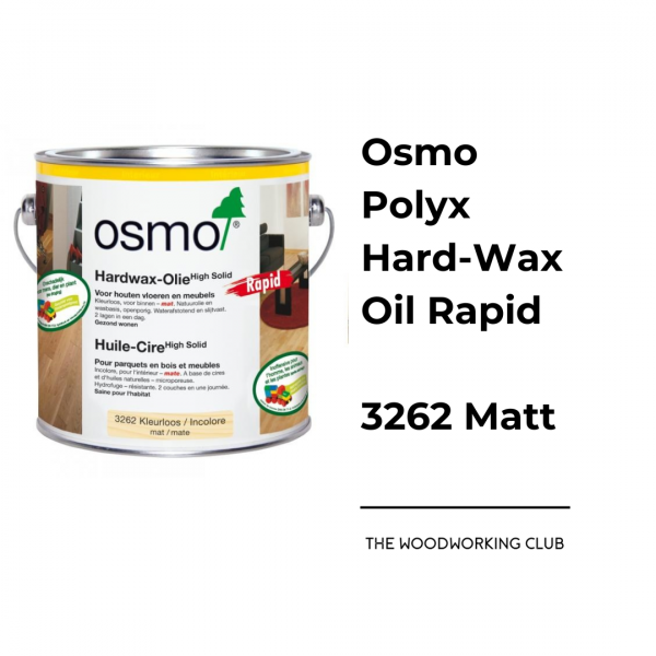 Osmo Polyx Hard-Wax Oil Rapid – 3262 Matt