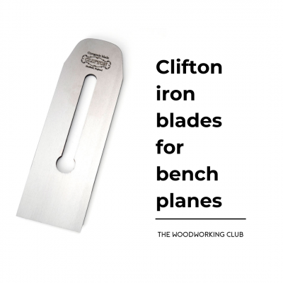 Clifton iron blades for bench planes