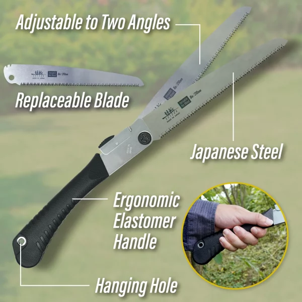 SUIZAN Japanese Compact Folding Saw 210mm - Image 10
