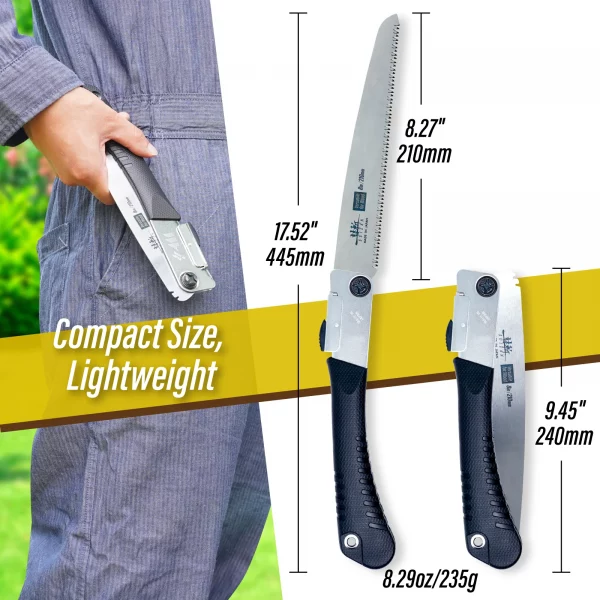 SUIZAN Japanese Compact Folding Saw 210mm - Image 9