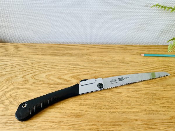 SUIZAN Japanese Compact Folding Saw 210mm open