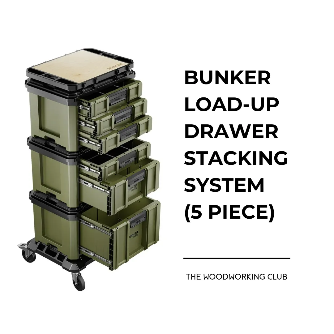 BUNKER Load-Up Stacking Storage System (5 pieces) 1 BUNKER LOAD-UP DRAWER STACKING SYSTEM (5 PIECE)