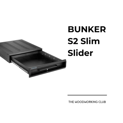 BUNKER S2 Slim Slider storage box - thewoodworking.club